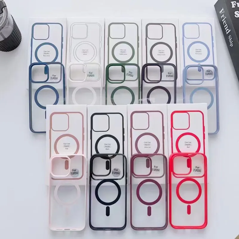 Candy Colored Magnetic Case for iPhone, Magsafe Compatible