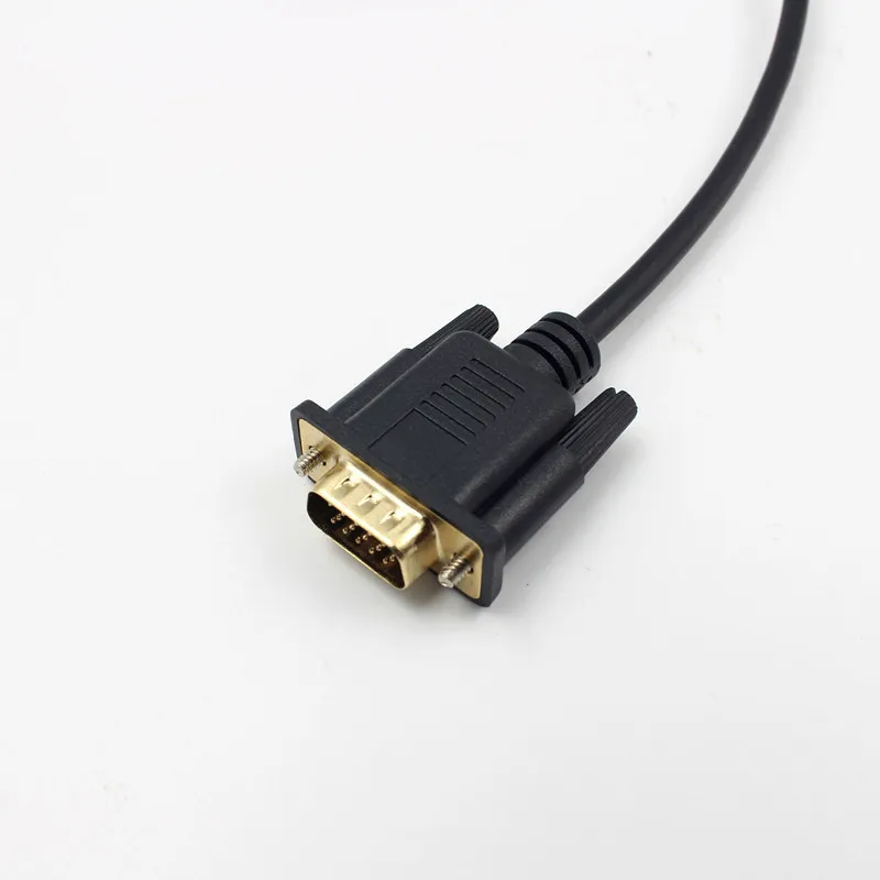 DisplayPort to VGA Adapter Cable, DP Male to VGA Male Converter Cable, 1080P DP to VGA Connector for MacBook, HDTV, Projector, PC